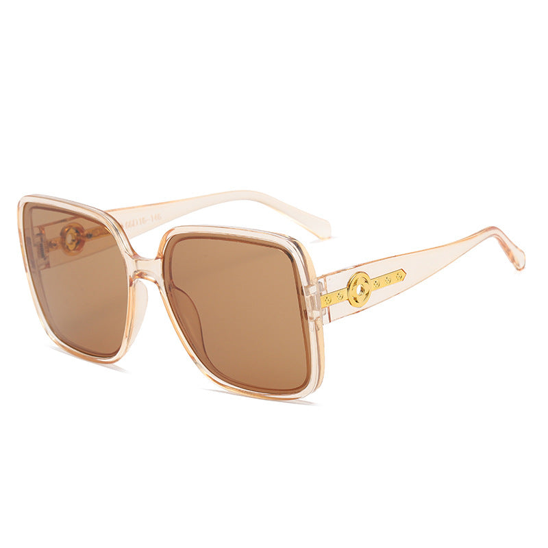 Women's fashionable square sunglasses with luxurious details Stornfield