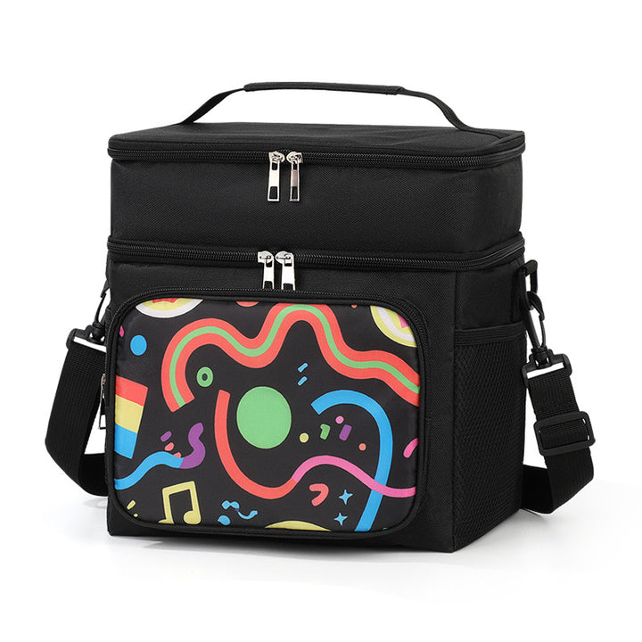 Insulated Floral Print Lunch Cooler Bag Stornfield