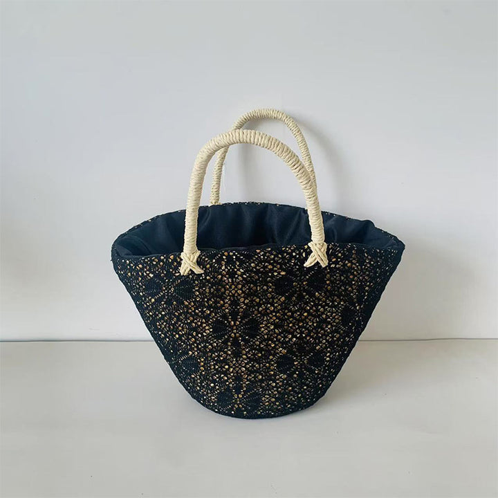 Basket bag with elegant, woven design Stornfield