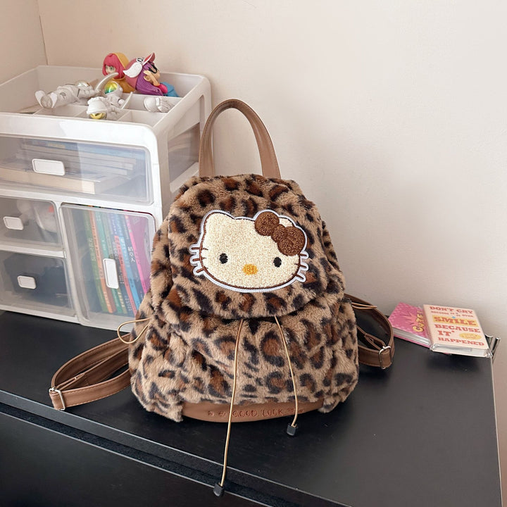 Cute Animal-Themed Plush Backpack Stornfield