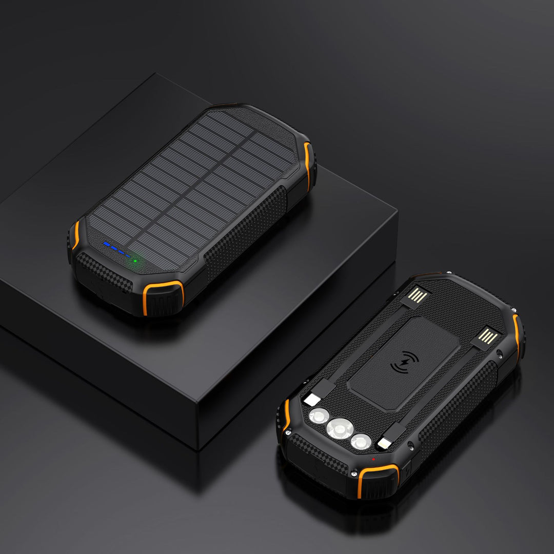 Robust and Portable Solar Charging Power Bank Stornfield