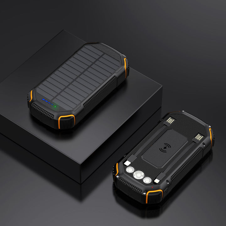 Robust and Portable Solar Charging Power Bank Stornfield