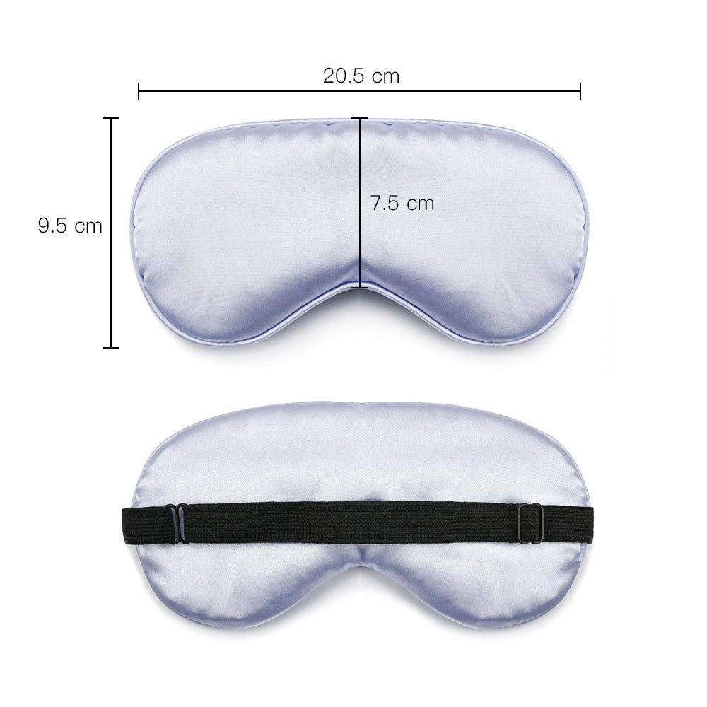 Unisex nan luxurious satin sleep mask with anatomical contour and adjustable elastic band Stornfield