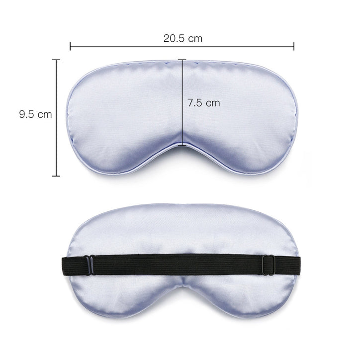 Unisex nan luxurious satin sleep mask with anatomical contour and adjustable elastic band Stornfield