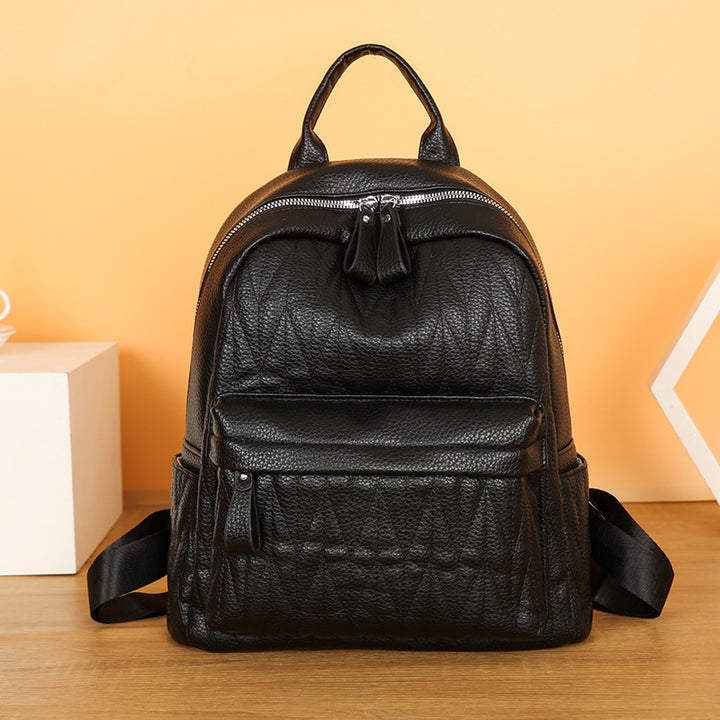 Quilted Leather Backpack Stornfield
