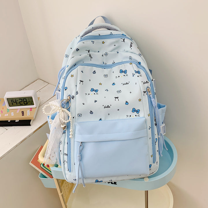 Leisure backpack with charming design and practical compartments Stornfield