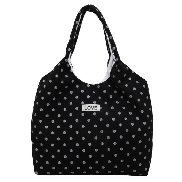 Casual Polka Dot Tote Bag Stornfield
