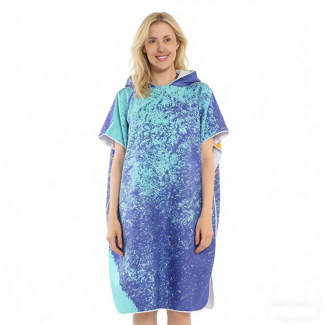 Beach dress with tropical print Stornfield