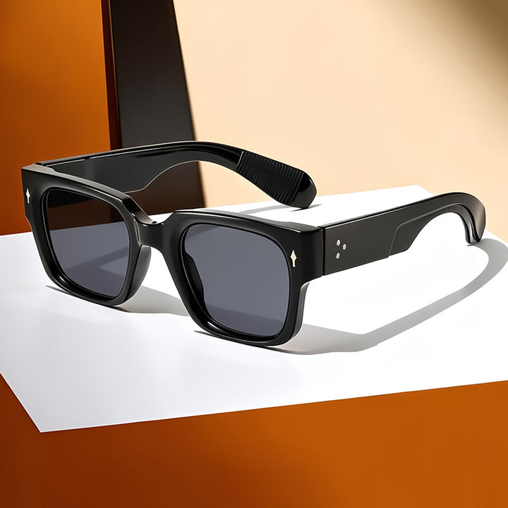 Bold Chunky Vintage Square Sunglasses Stornfield