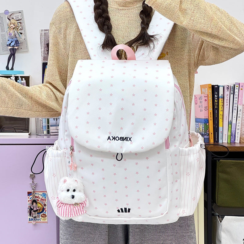 Stylish Star-Embellished Backpack Stornfield 1791205579