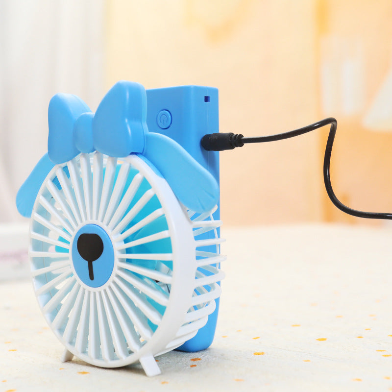 Ladies Portable Hand Fan with Cute Design Stornfield