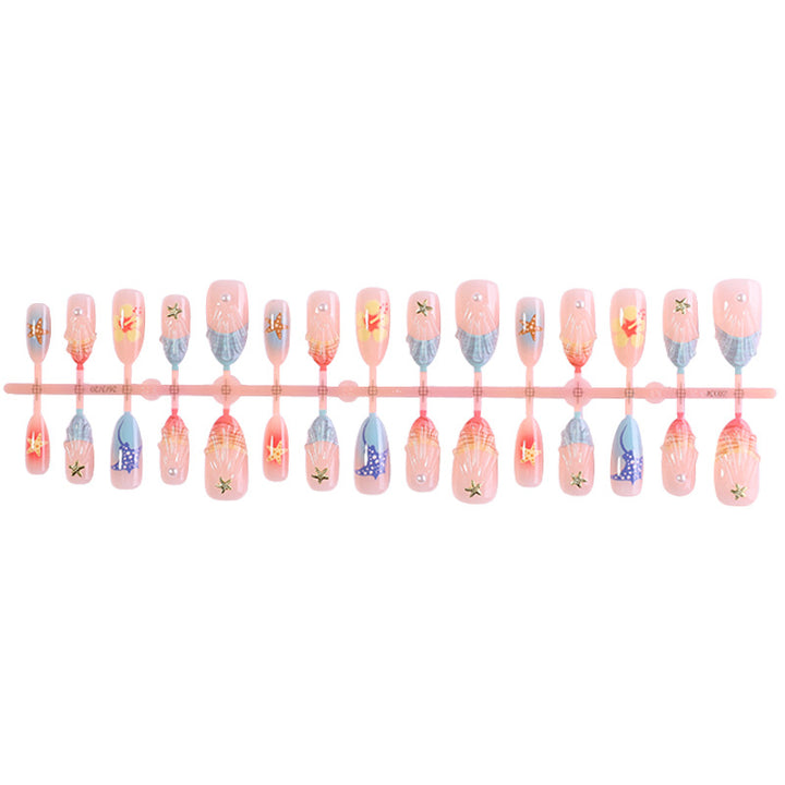 Creative Shell Design Press-On Nail Set Stornfield