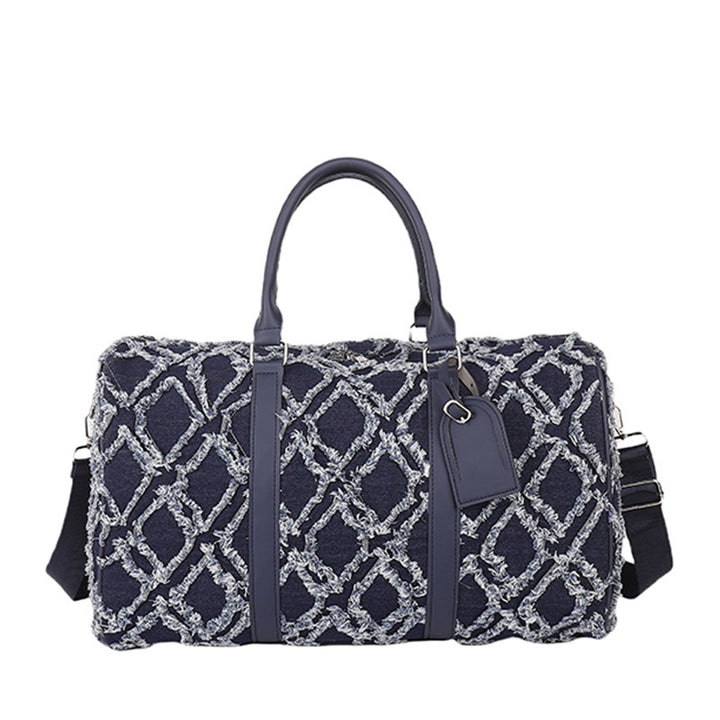 Textured Pattern Travel Duffle Bag Stornfield