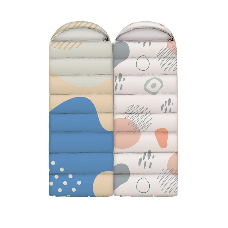 High-quality and warm sleeping bag with headrest Stornfield