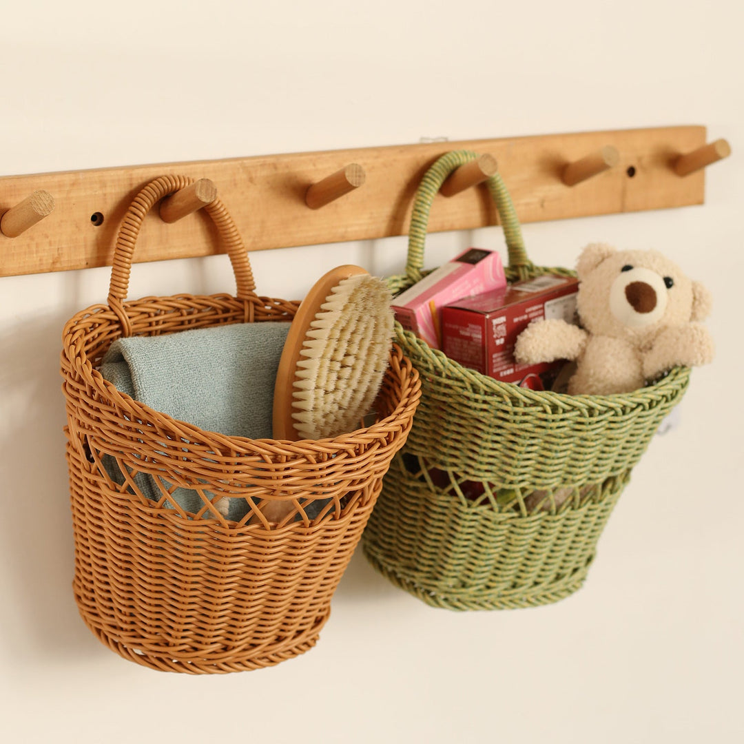 Hanging Woven Storage Basket Stornfield