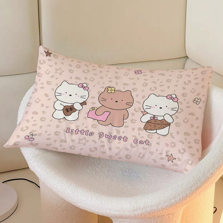 Cartoon-Themed Cozy Throw Pillow