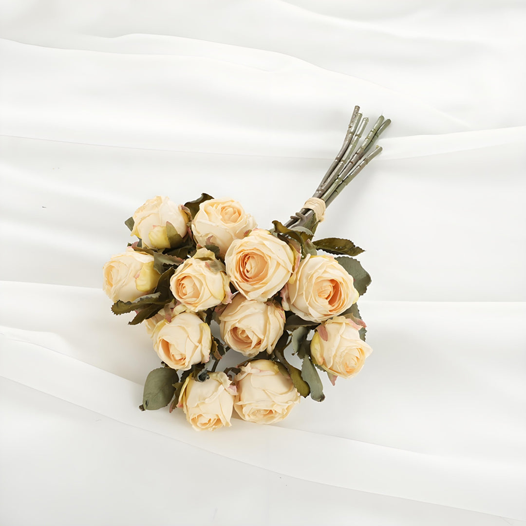 Realistic Artificial Rose Bouquet