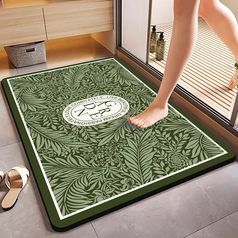 Decorative Motivational Bath Mat Stornfield