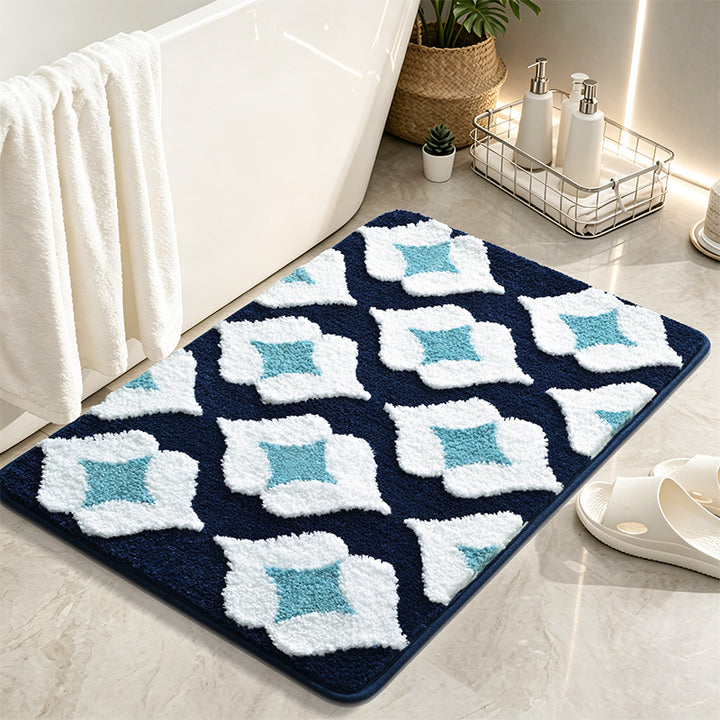 Stylish Geometric Bath Mat