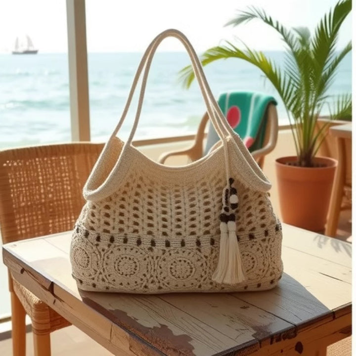 Handmade Crocheted Shoulder Bag Stornfield