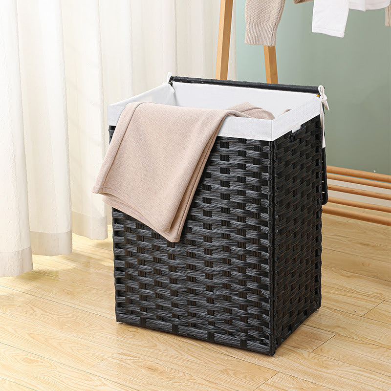 Woven Storage Cube with Lid Stornfield