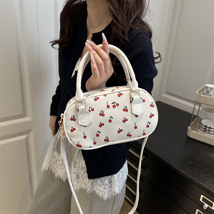 Playful Cherry Print Mini Handbag Stornfield