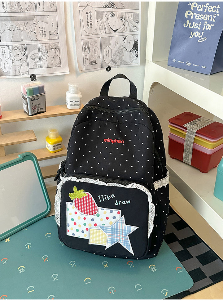 Cute Illustrated Graphic School Backpack Stornfield