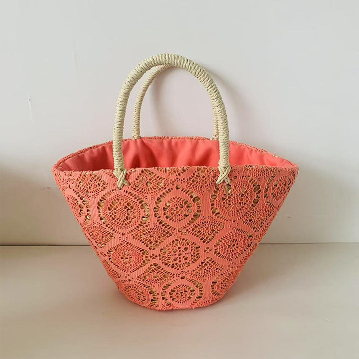 Basket bag with elegant, woven design Stornfield