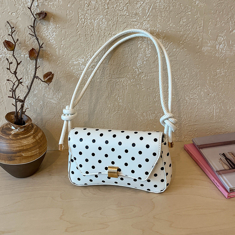 WoChic Polka Dot Shoulder Handbag Stornfield