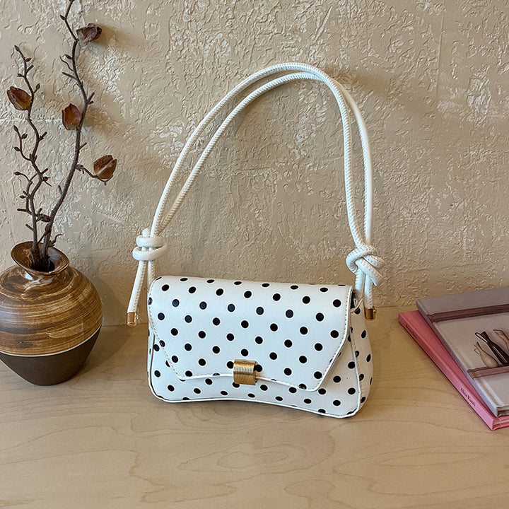 WoChic Polka Dot Shoulder Handbag Stornfield