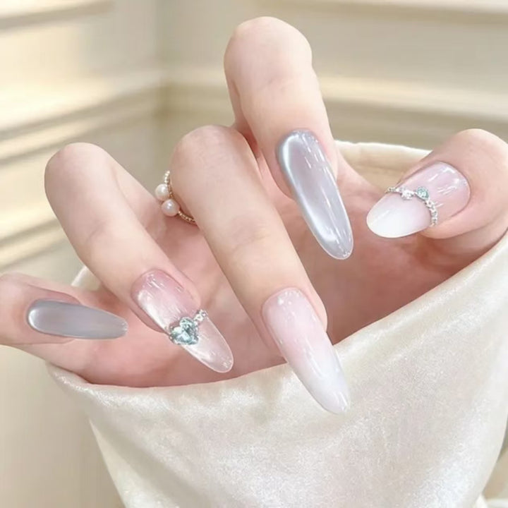 Artistic Long Stiletto Nail Extensions