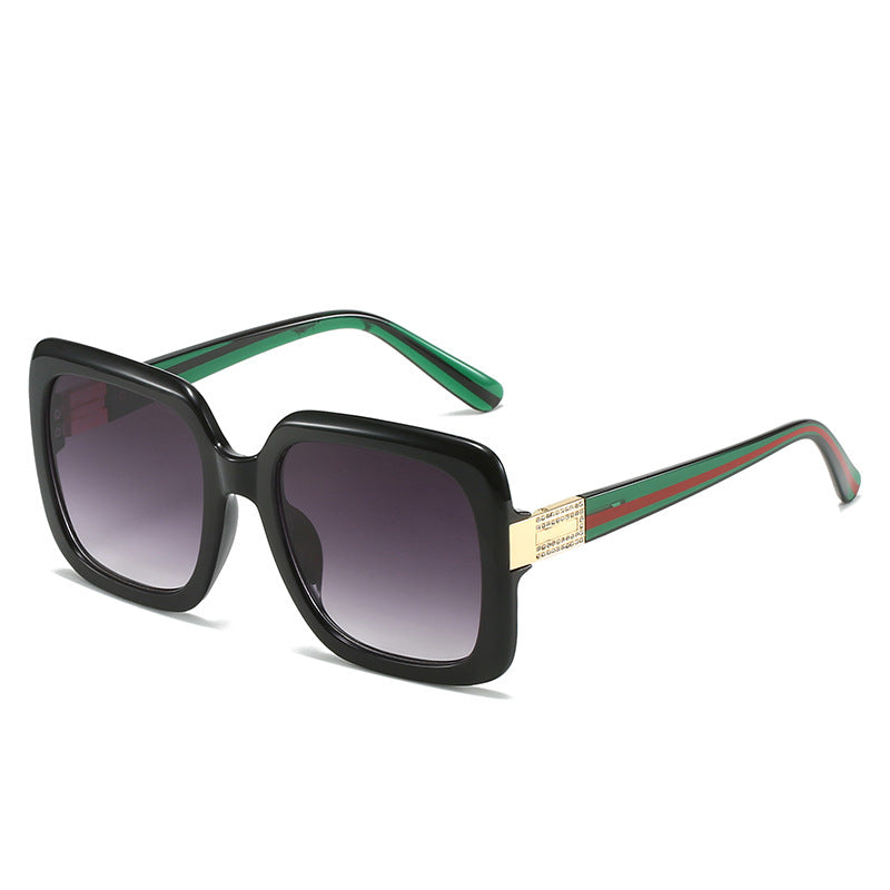 Women's elegant oversized sunglasses with luxurious metal accents Stornfield