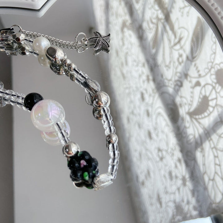 Elegant Beaded Charm Eyewear Holder Stornfield