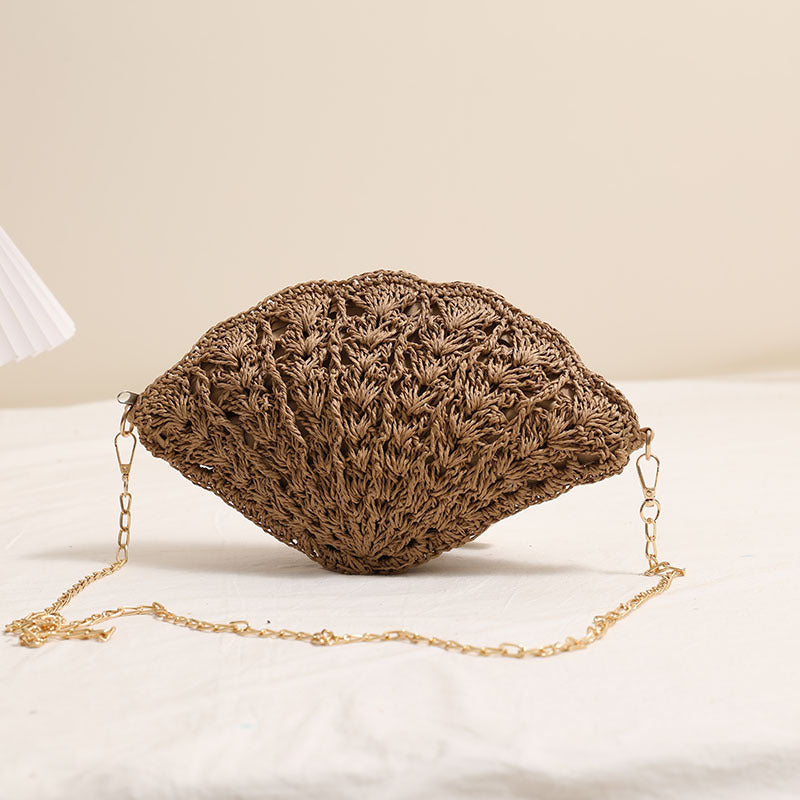 Elegant Clutch Bag in Shell Design Stornfield