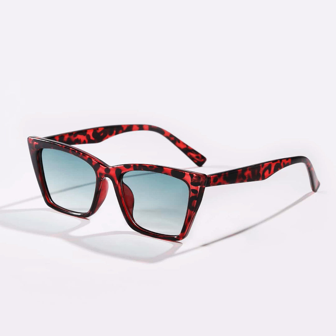 Ladies Cat-Eye Sunglasses with Unique Angular Frame Stornfield