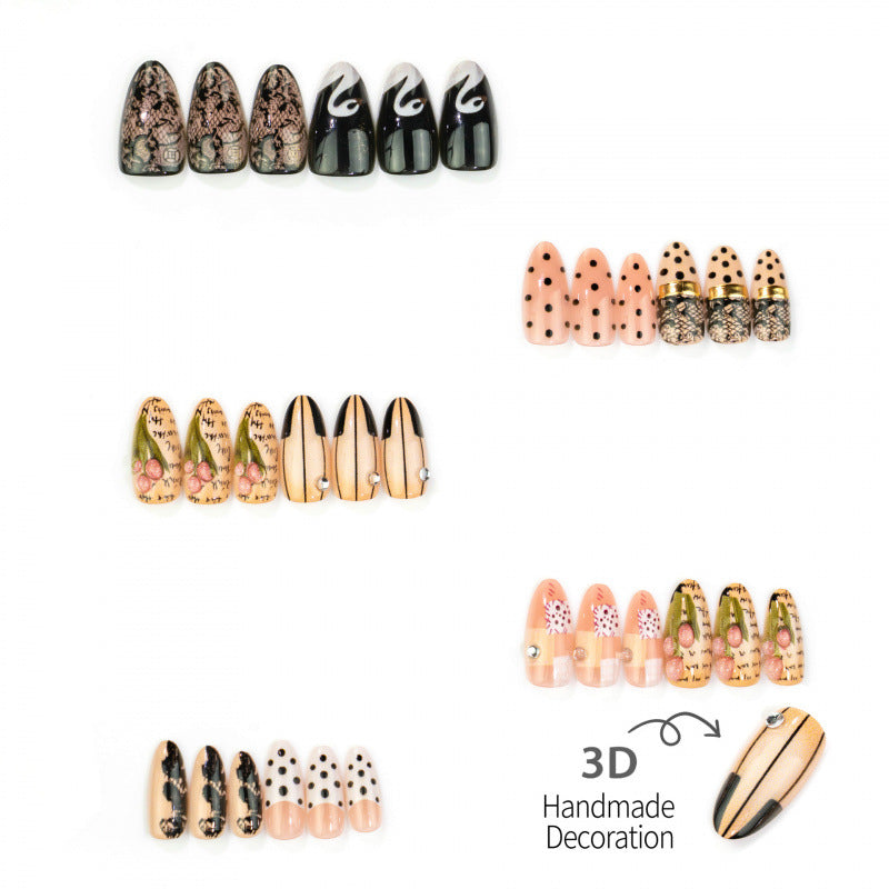 Decorative Artistic Press-On Nails