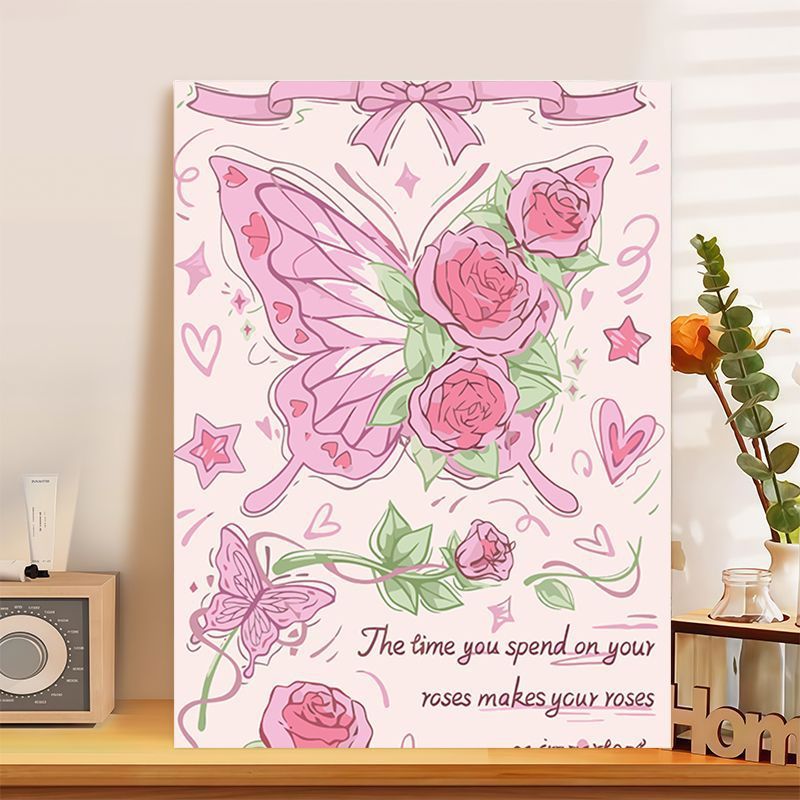 Decorative Butterfly-Themed Canvas Art Stornfield