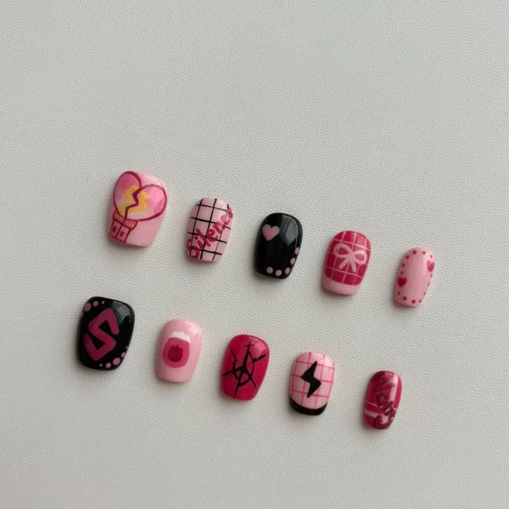 Creative Press-On Nail Set Stornfield