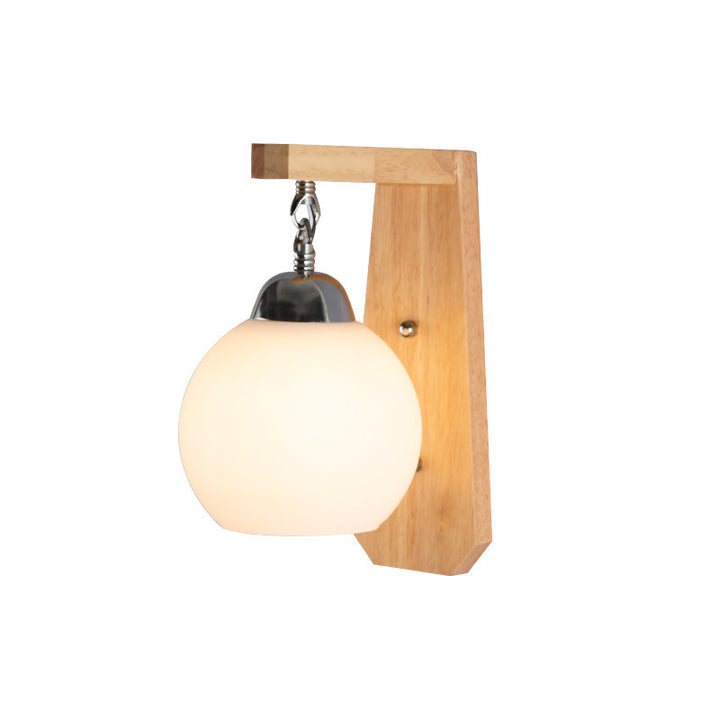 Minimalist Hanging Globe Wall Light