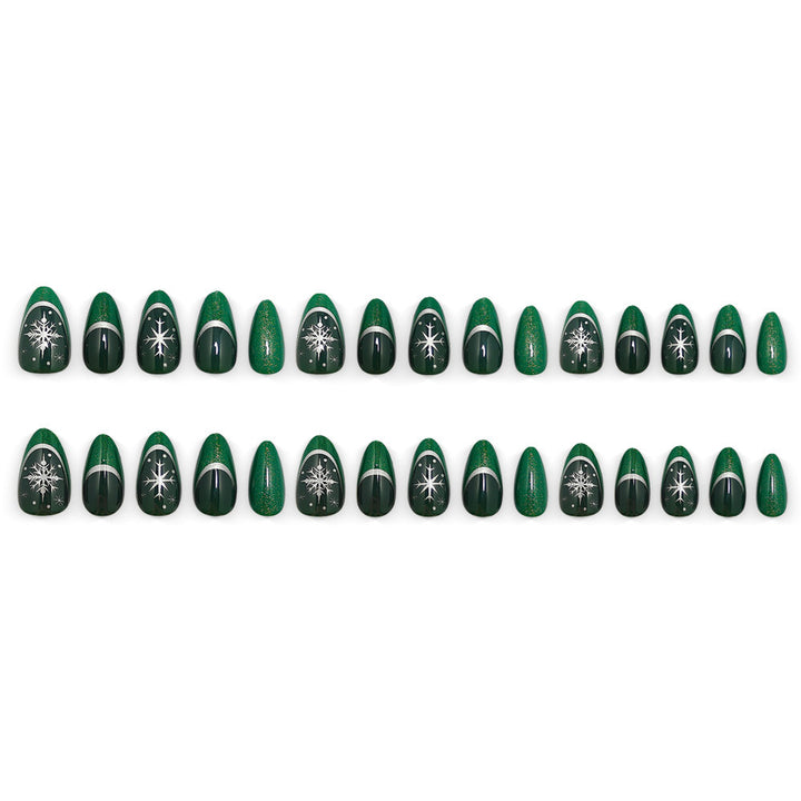 High-quality artificial nails in winter design Stornfield