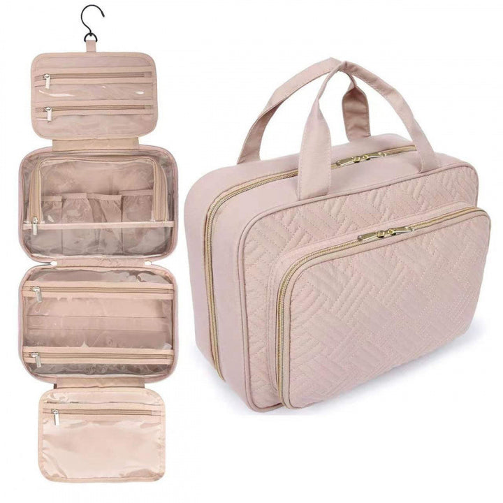 Cosmetic Organizer Bag with Removable Interior Divider Stornfield