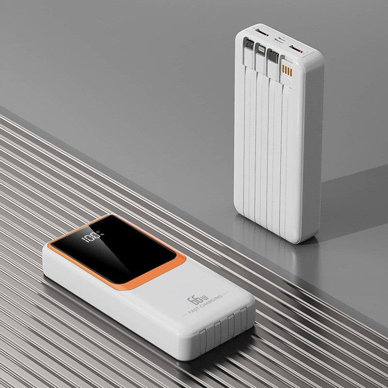 Portable power bank with 66W fast charging technology and LCD display Stornfield