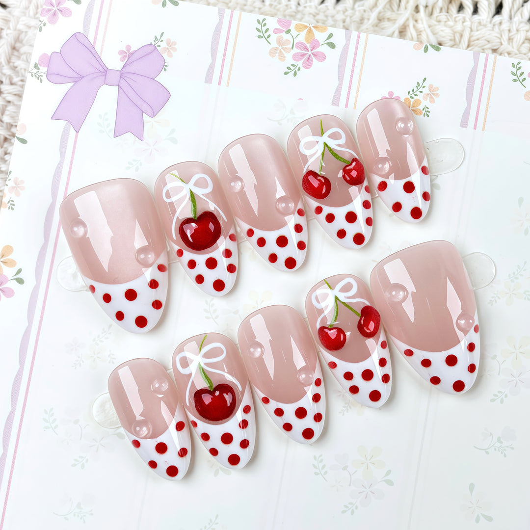 Creative Cherry Blossom Press-On Nail Set