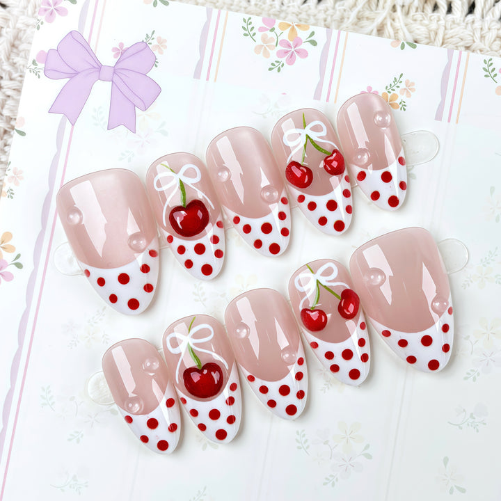 Creative Cherry Blossom Press-On Nail Set