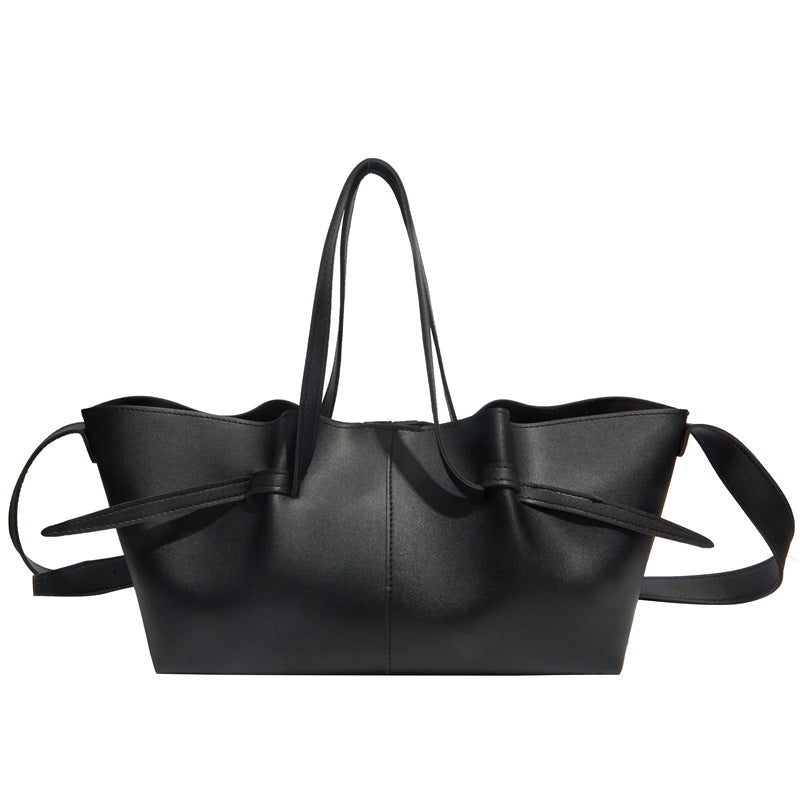 WoChic Minimalist Bow Tote Bag Stornfield