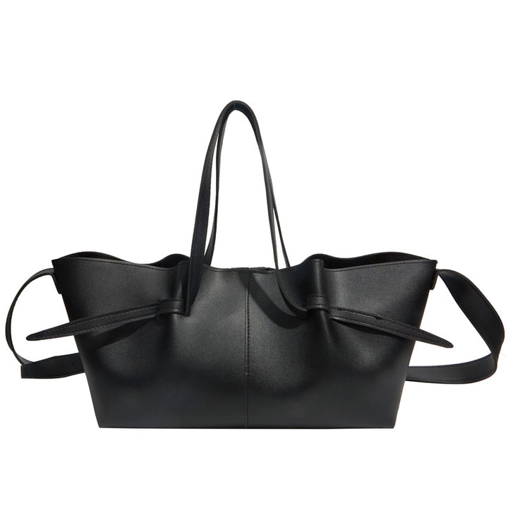 WoChic Minimalist Bow Tote Bag Stornfield