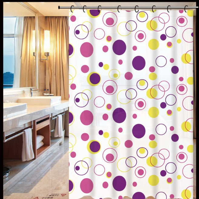 Elegant Floral Shower Curtain Stornfield