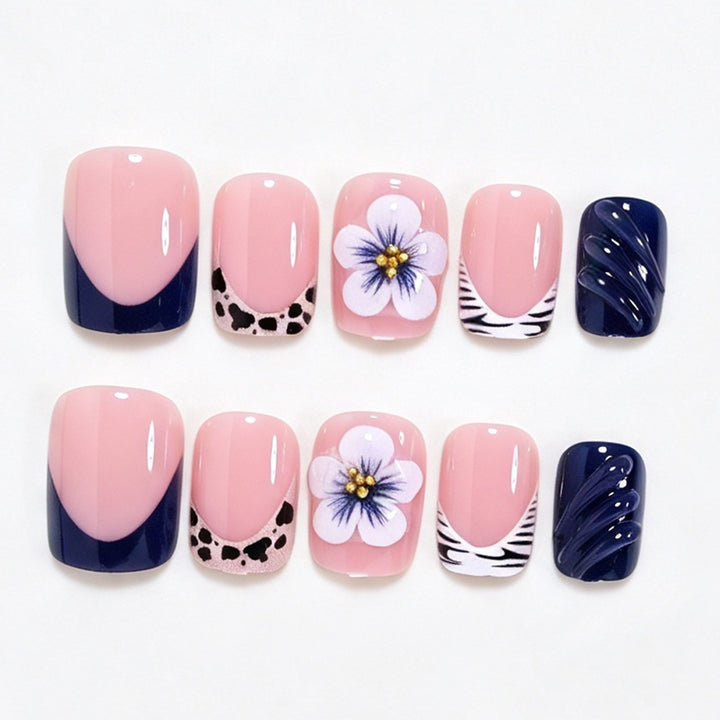Floral Accented Nail Art Set Stornfield