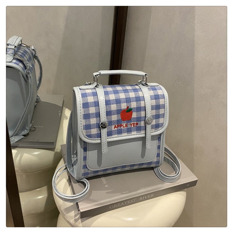 Playful Checked Mini Backpack Stornfield