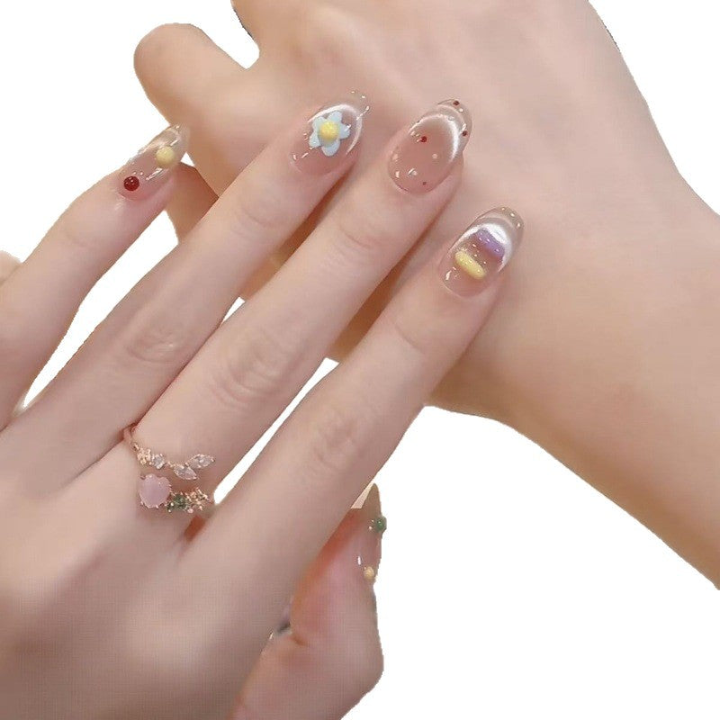 Artistic Gel Nail Art Extensions